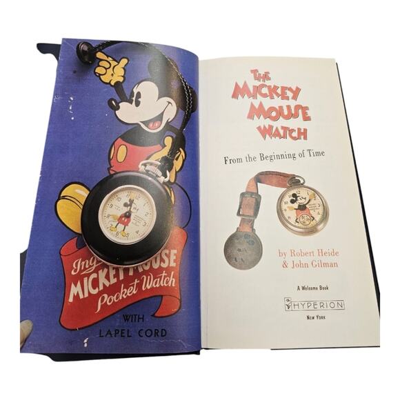 The Mickey Mouse Watch Book From the Beginning of Time Vintage 1st Edition 1997 - Picture 8 of 10